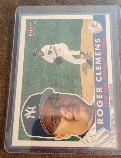 2001 Fleer Tradition #137 Roger Clemens — front