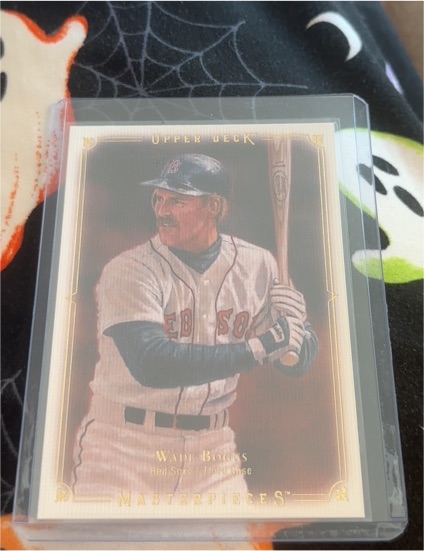 2008 Upper Deck Masterpieces Wade Boggs — front