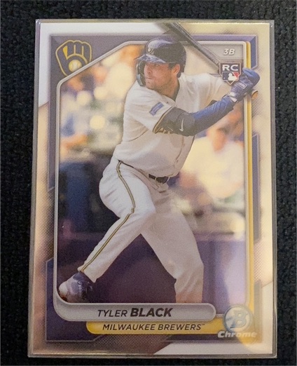 2024 Bowman Chrome #63 Tyler Black — front