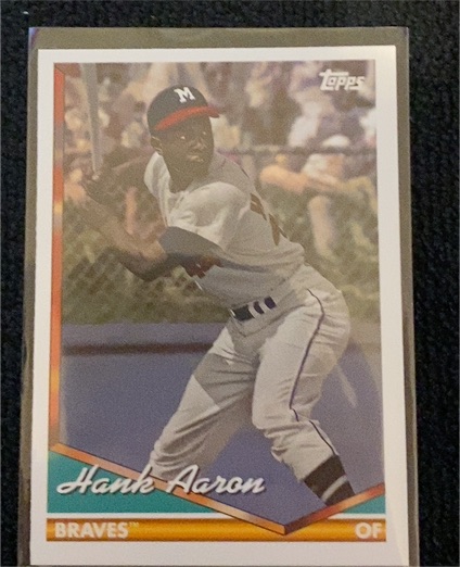 2024 Topps Archives - 1994 Topps #296 Hank Aaron — front