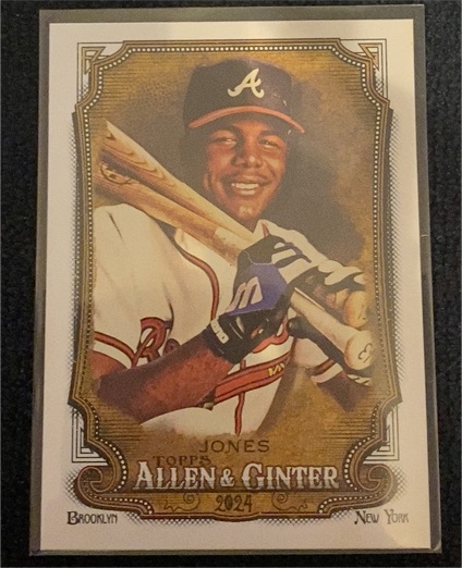 2024 Topps Allen & Ginter #349 Andruw Jones — front