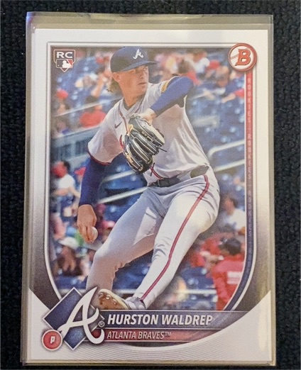 2025 Bowman #61 Hurston Waldrep — front