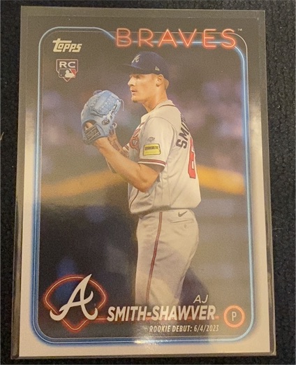 2024 Topps Update Series Rookie Debut #US316 AJ Smith-Shawver — front
