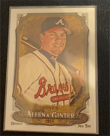 2024 Topps Allen & Ginter #159 Chipper Jones — front