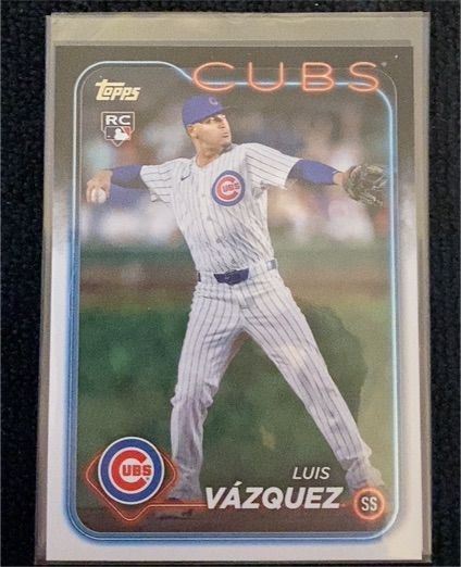 2024 Topps Update #US245 Luis Vazquez — front