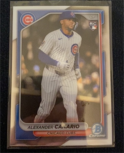 2024 Bowman Chrome #38 Alexander Canario — front