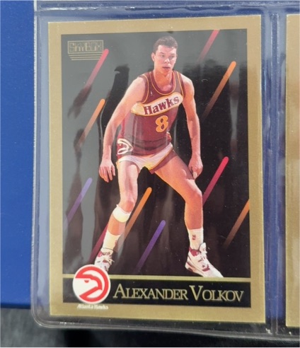 1990 SkyBox #9 Alexander Volkov — front