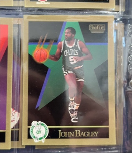 1990-91 SkyBox #13 John Bagley — front