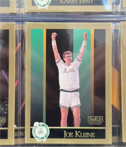 1990-91 SkyBox #17 Joe Kleine Boston Celtics — front