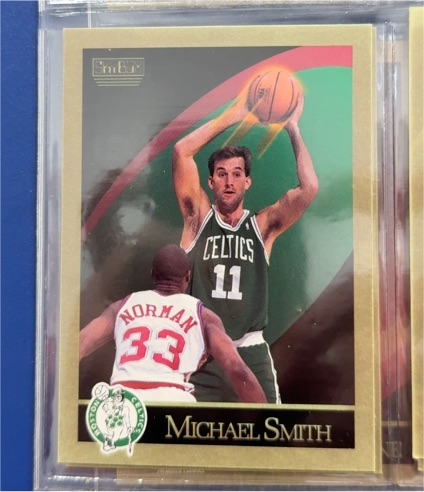 1990-91 SkyBox #24 Michael Smith — front