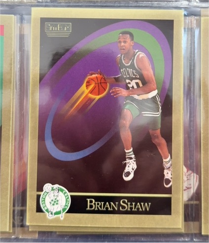1990-91 SkyBox #23 Brian Shaw — front