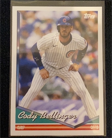 2024 Topps Archives #299 Cody Bellinger Chicago Cubs — front