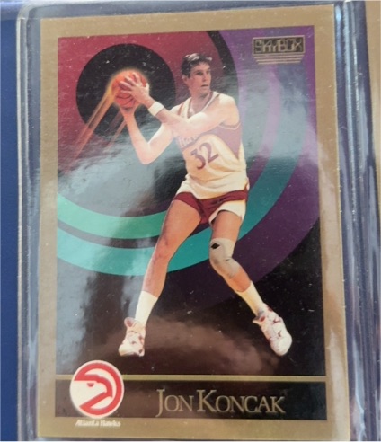 1990-91 SkyBox #3 Jon Koncak — front