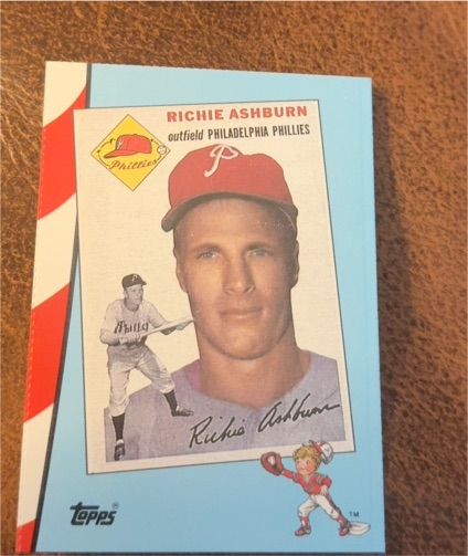 1954 Topps #45 Richie Ashburn — front