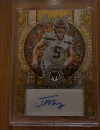 2023 Panini Mosaic #S34 Jason Myers — front