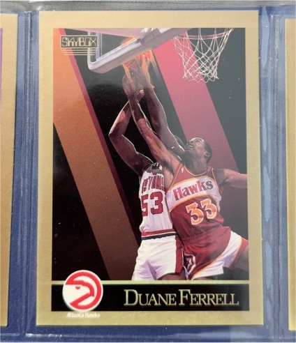 1990-91 SkyBox #2 Duane Ferrell — front