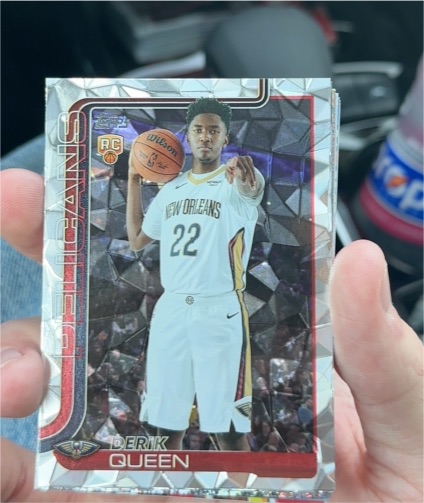2025-26 Topps #213 Derik Queen — front