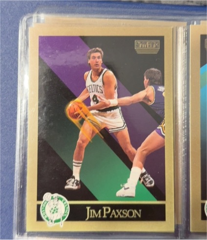 1990-91 Skybox #4 Jim Paxson — front