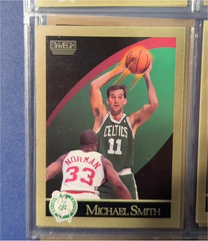 1990-91 SkyBox #24 Michael Smith — front