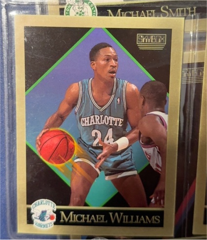 1990-91 Skybox #36 Michael Williams — front