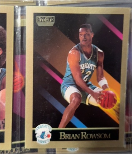 1990-91 SkyBox #34 Brian Rowsom — front
