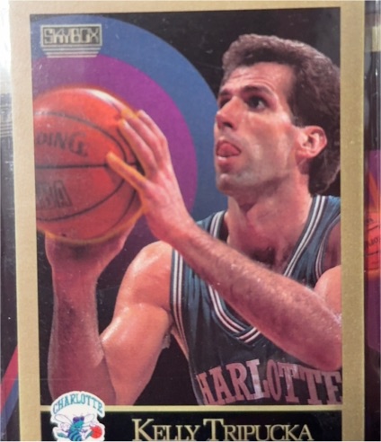 1990-91 SkyBox #35 Kelly Tripucka — front