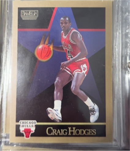 1990 SkyBox #40 Craig Hodges — front