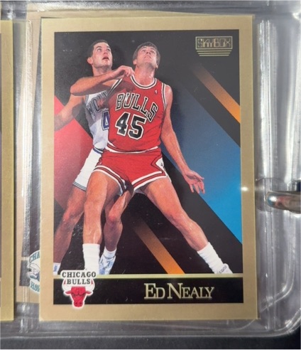 1990-91 SkyBox #43 Ed Nealy — front