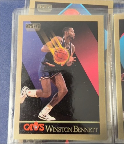 1990-91 SkyBox #48 Winston Bennett — front