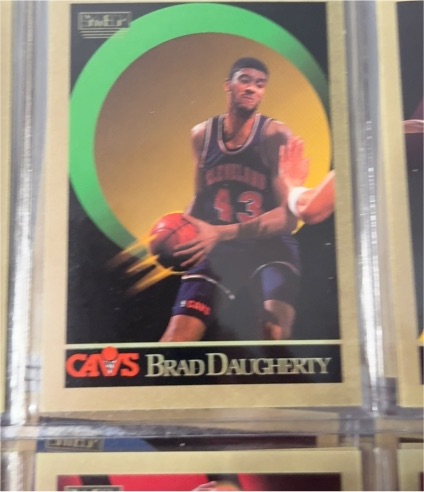 1990-91 SkyBox #50 Brad Daugherty — front