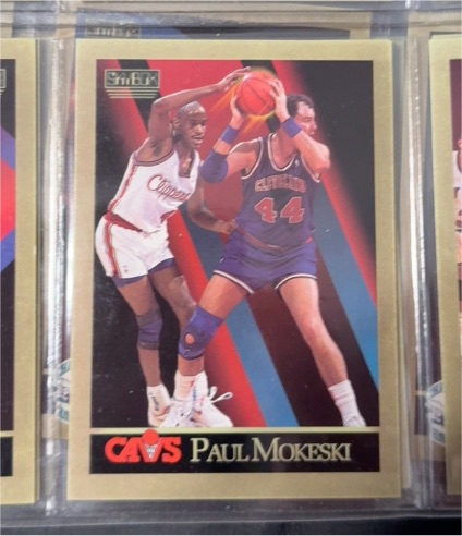 1990-91 SkyBox #53 Paul Mokeski — front