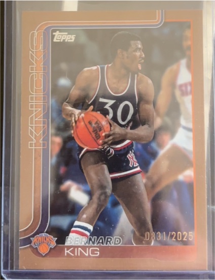 2025-26 Topps #268 Bernard King — front