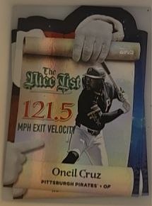 2025 Topps Holiday #MNL-19 Oneil Cruz — front