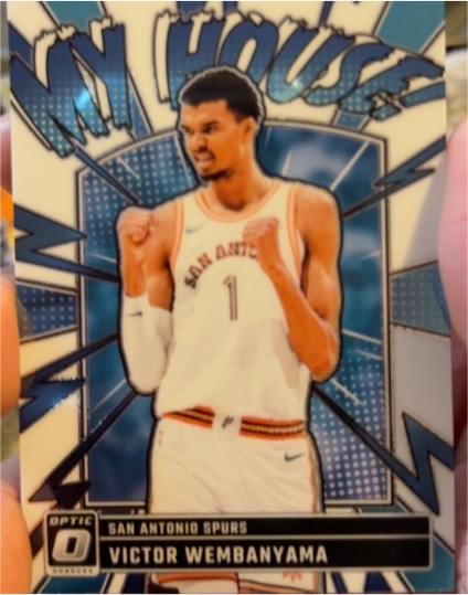 2024-25 Donruss Optic #19 Victor Wembanyama My House — front