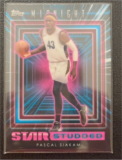 2024 Topps Midnight #SS-15 Pascal Siakam — front