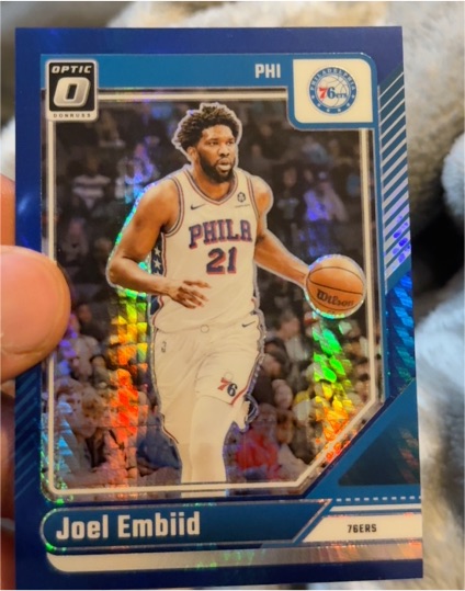 2024-25 Panini Donruss Optic #19 Joel Embiid — front