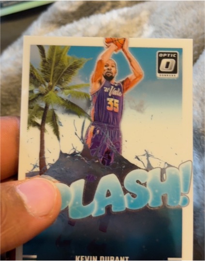 2024-25 Panini Donruss Optic #10 Kevin Durant Splash! — front