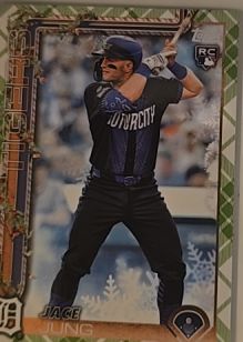 2025 Topps Chrome #225 Jace Jung — front