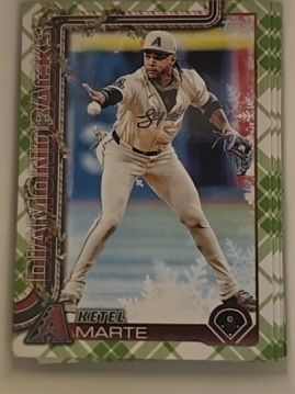 2025 Topps Holiday #H43 Ketel Marte — front