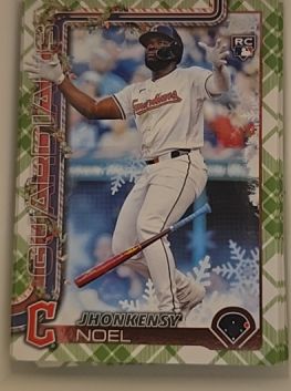 2025 Topps Holiday #H120 Jhonkensy Noel — front