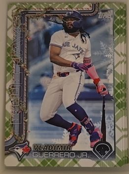 2025 Topps Holiday #H66 Vladimir Guerrero Jr. — front