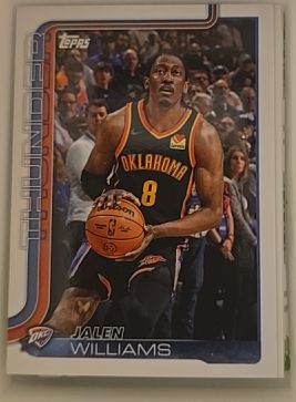 2025-26 Topps #116 Jalen Williams — front
