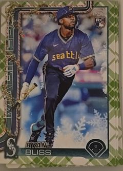 2025 Topps Holiday #H184 Ryan Bliss — front