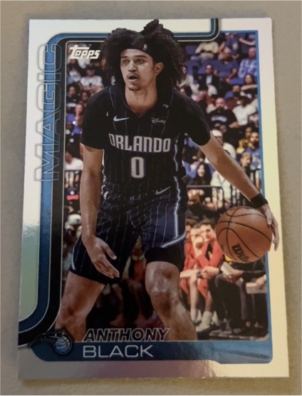 2025-26 Topps #89 Anthony Black — front