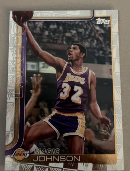 2025-26 Topps #255 Magic Johnson — front