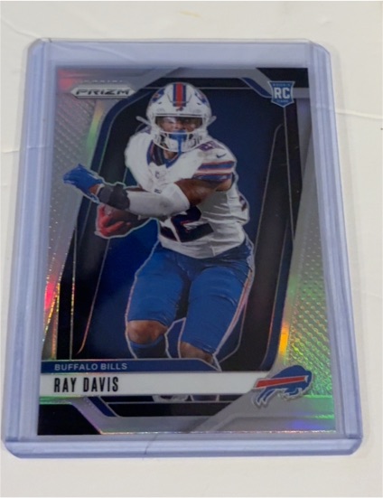 2024 Panini Prizm #33 Ray Davis Rookie — front