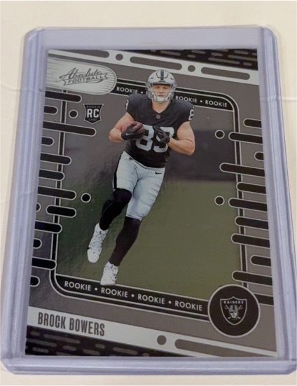 2024 Panini Absolute #113 Brock Bowers — front