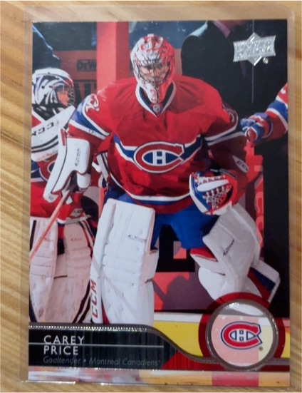 2014-15 Upper Deck #100 Carey Price — front