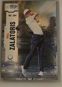 2022 SkyBox Metal Universe Champions #084 Will Zalatoris — front