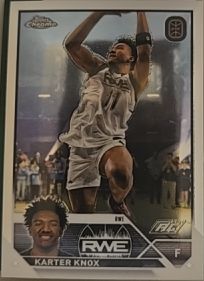 2023-24 Topps Chrome Overtime Elite #58 Karter Knox — front